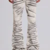 Arctic White Drift Bootcut Jeans