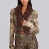 Tana Fur Trim Cardigan