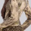 Tana Fur Trim Cardigan