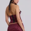 Not Your Girlfriend Corset in Polkadot