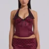 Not Your Girlfriend Corset in Polkadot
