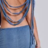 Route 66 Studded Backless Dress