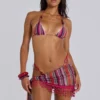 Naomi Stripe Knit Multiway Top & Sarong