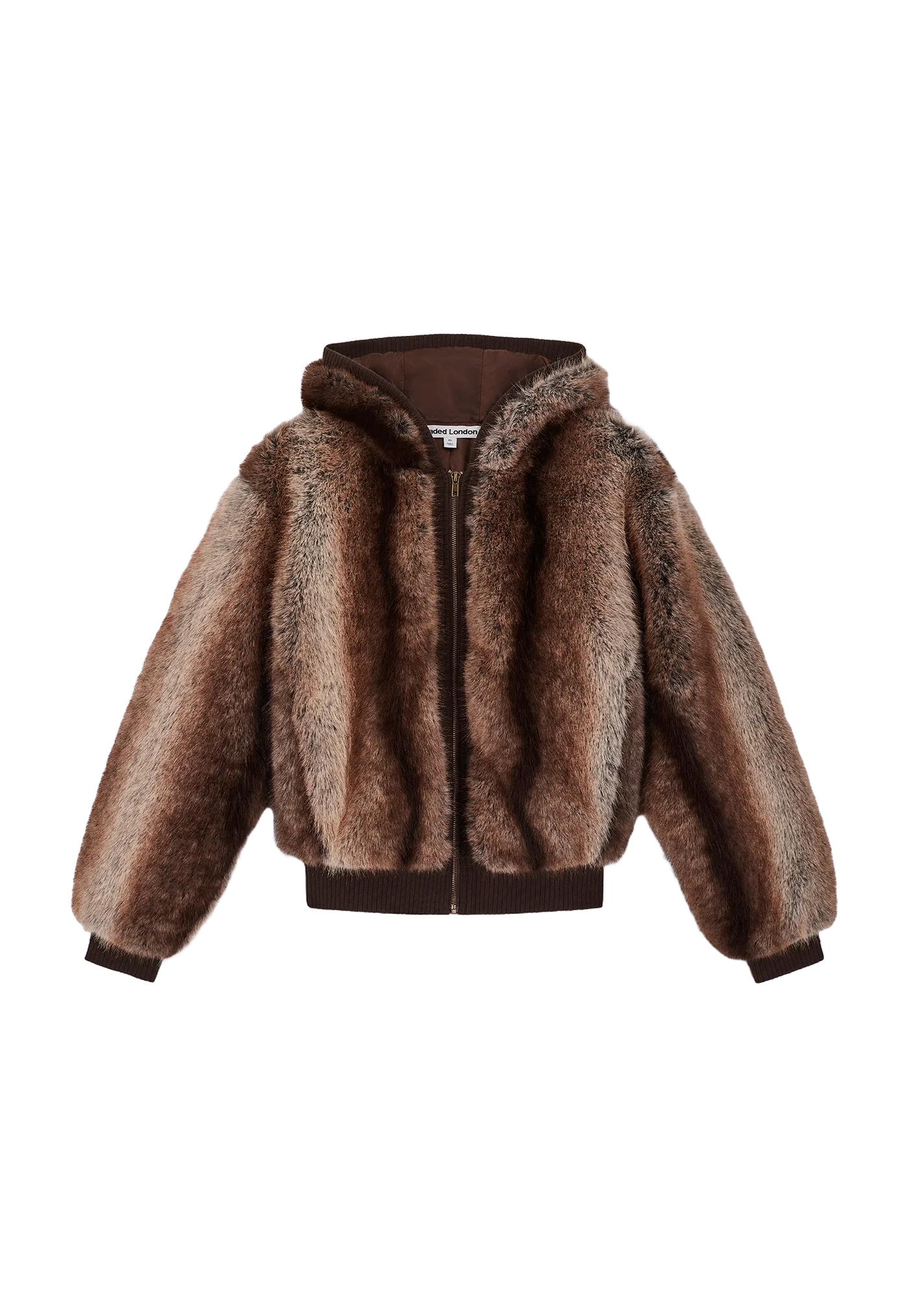 Bear Faux Fur Jacket