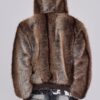 Bear Faux Fur Jacket