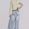 1041-sheer-henley-top-in-buttercup-5.webp Sheer Henley Top in Buttercup
