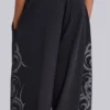 Black Baggy Blade Joggers
