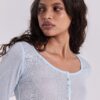 1049-sheer-henley-top-in-sky-10.jpg Sheer Henley Top In Sky