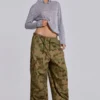 Duck Camo Parachute Pants