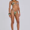 Carina Stripe Micro Bikini Top
