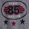 Grey Team 85 Knitted Bomber Jacket