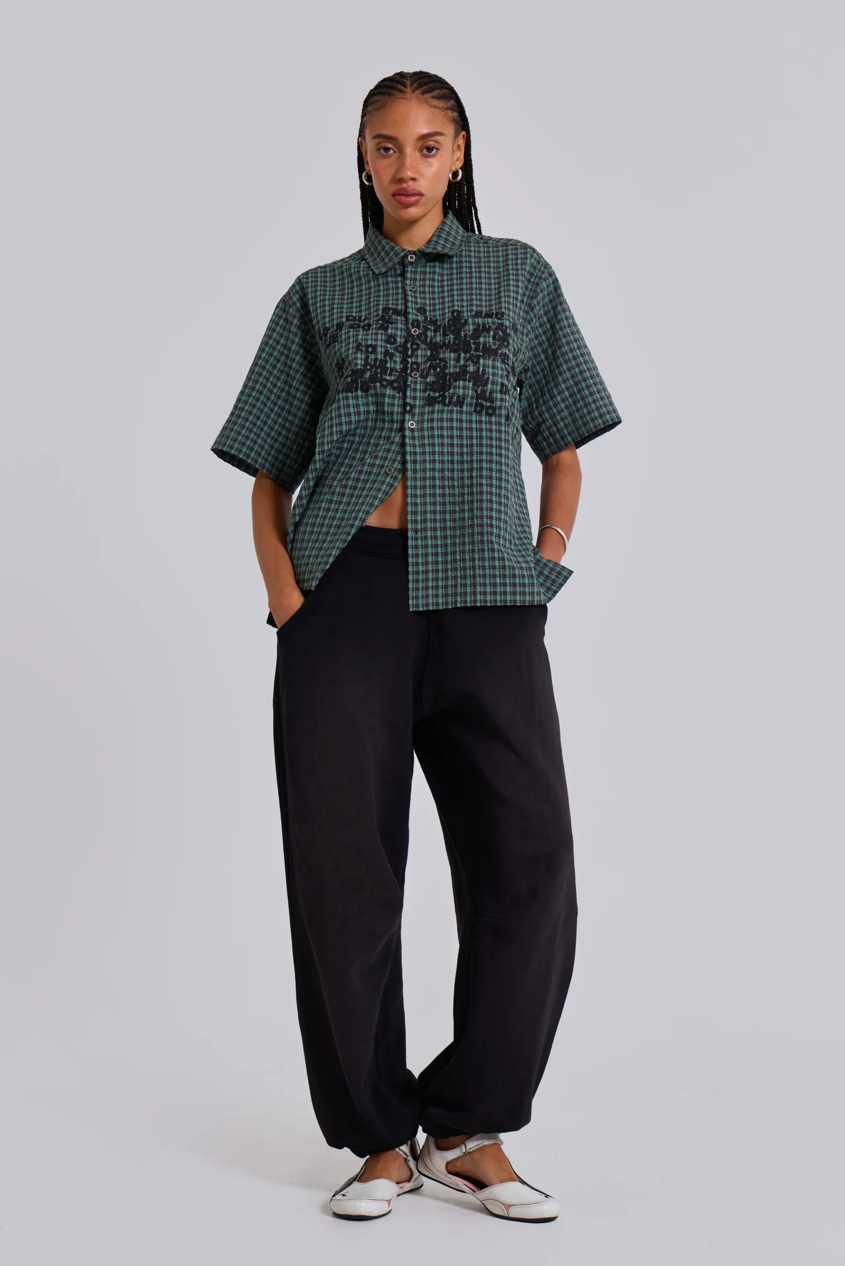Green Typo Shirt