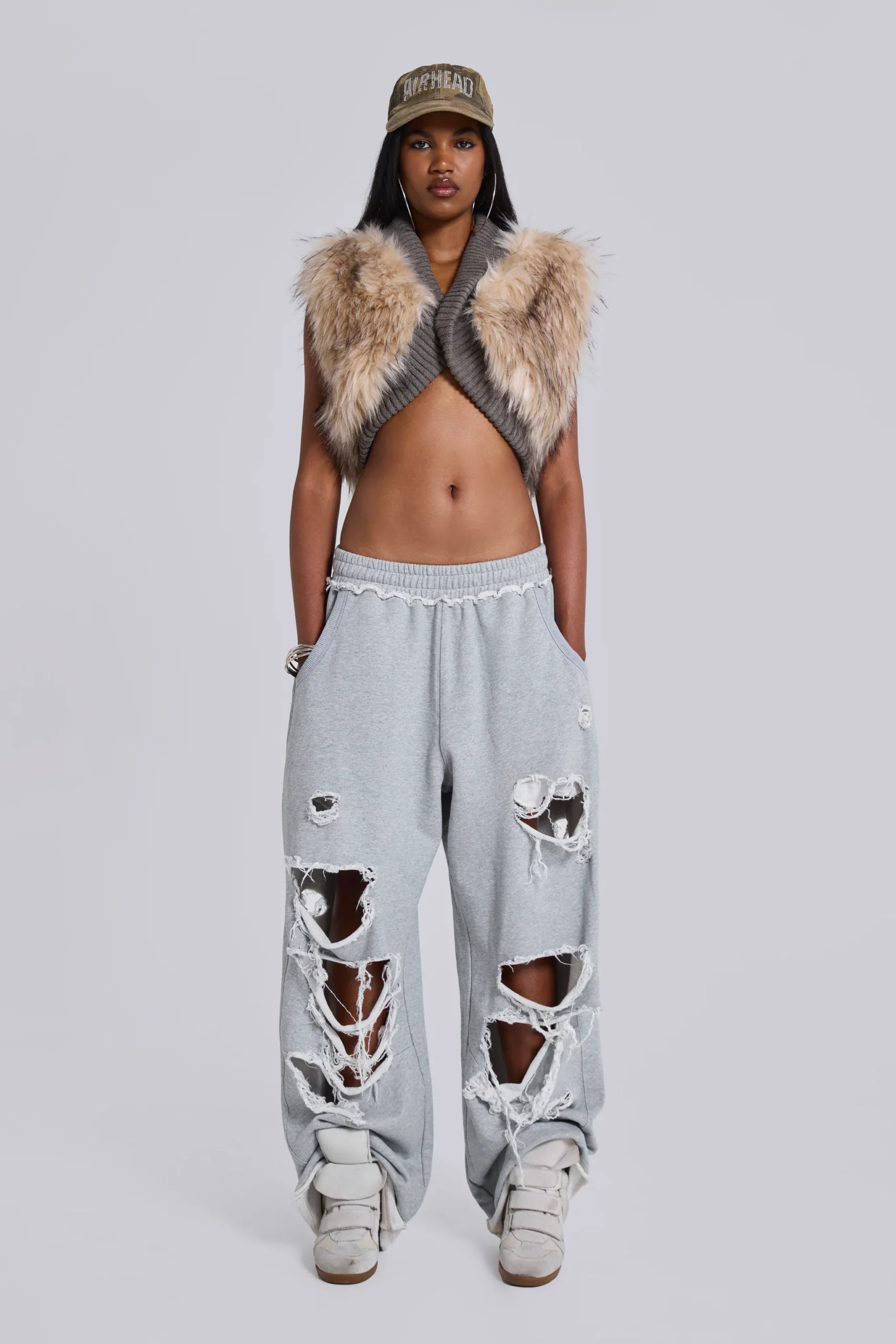 10855-distressed-grey-marl-baggy-monster-joggers-1.webp Distressed Grey Marl Baggy Monster Joggers