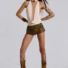 Koa Backless Charm Bodysuit