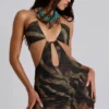 Bruna Draped Charm Dress