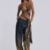 11418-ayla-backless-plunge-wrap-top-in-brown-7.webp Ayla Backless Plunge Wrap Top in Brown