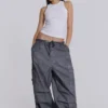 11532-black-oil-wash-parachute-pants-1.webp Black Oil Wash Parachute Pants