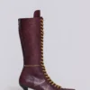 Burgundy Brooke Boxing Boot