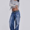 Sonic Jeans in Vintage Blue Wash
