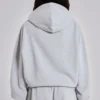 Grey Marl Oversized Monster Hoodie