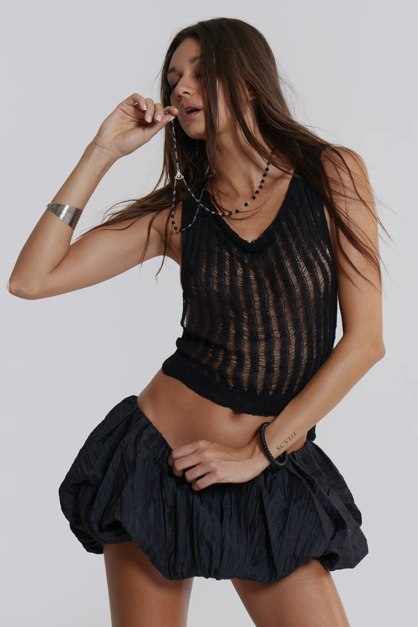 11715-alexa-puffball-mini-skirt-7.webp Alexa Puffball Mini Skirt