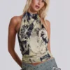 Vision Backless Halter Top