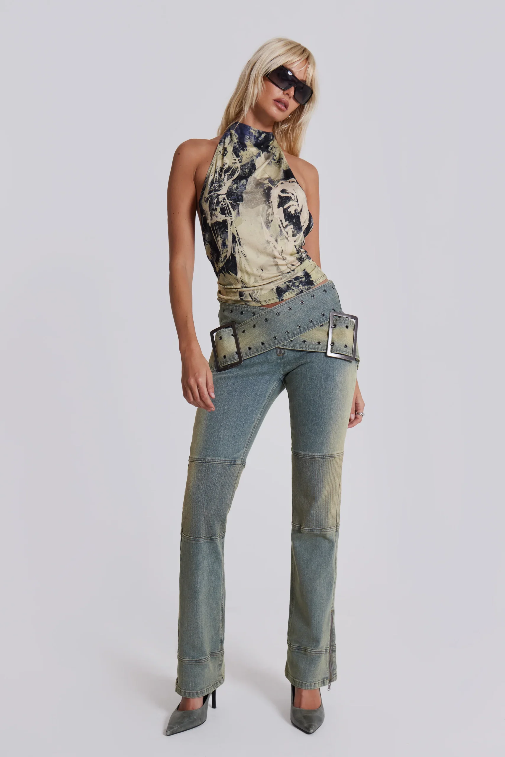 Vision Backless Halter Top