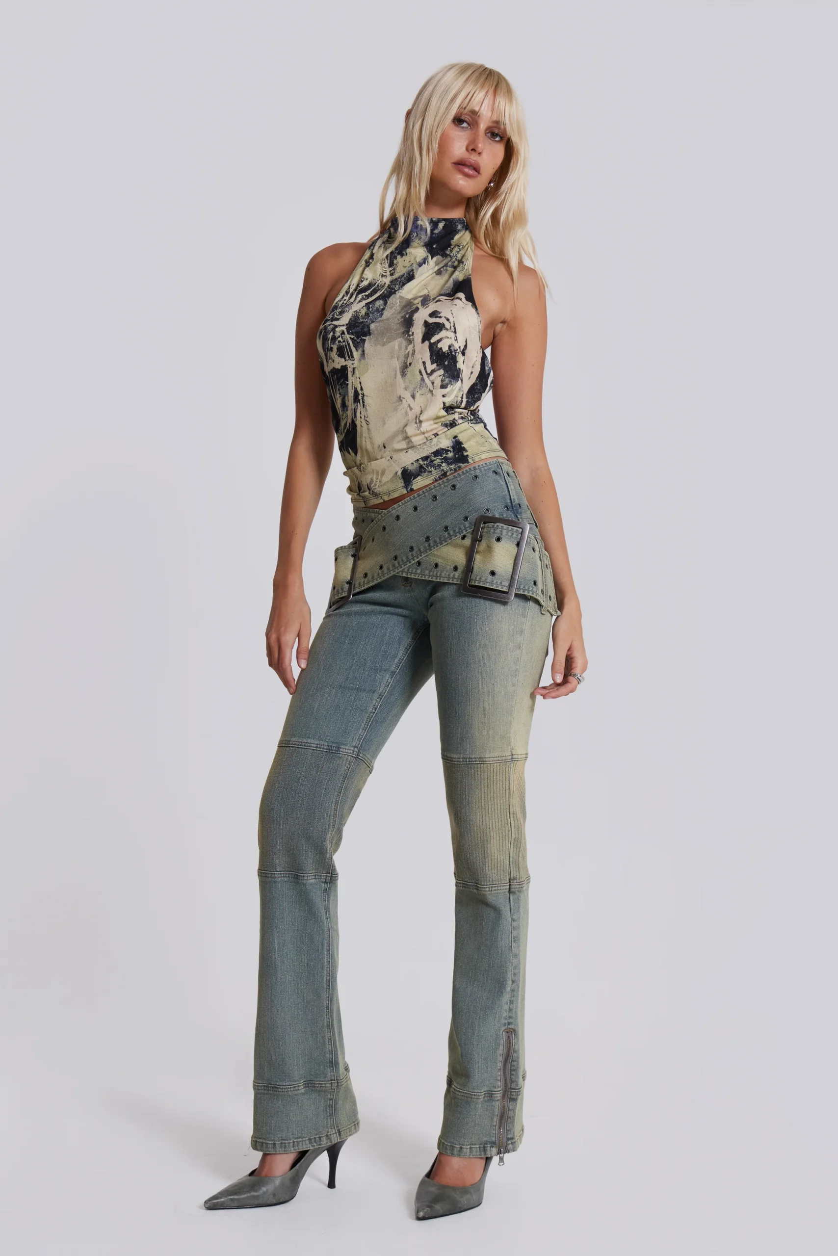 Vision Backless Halter Top