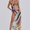 Oliana Draped Maxi Dress