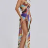 Oliana Draped Maxi Dress