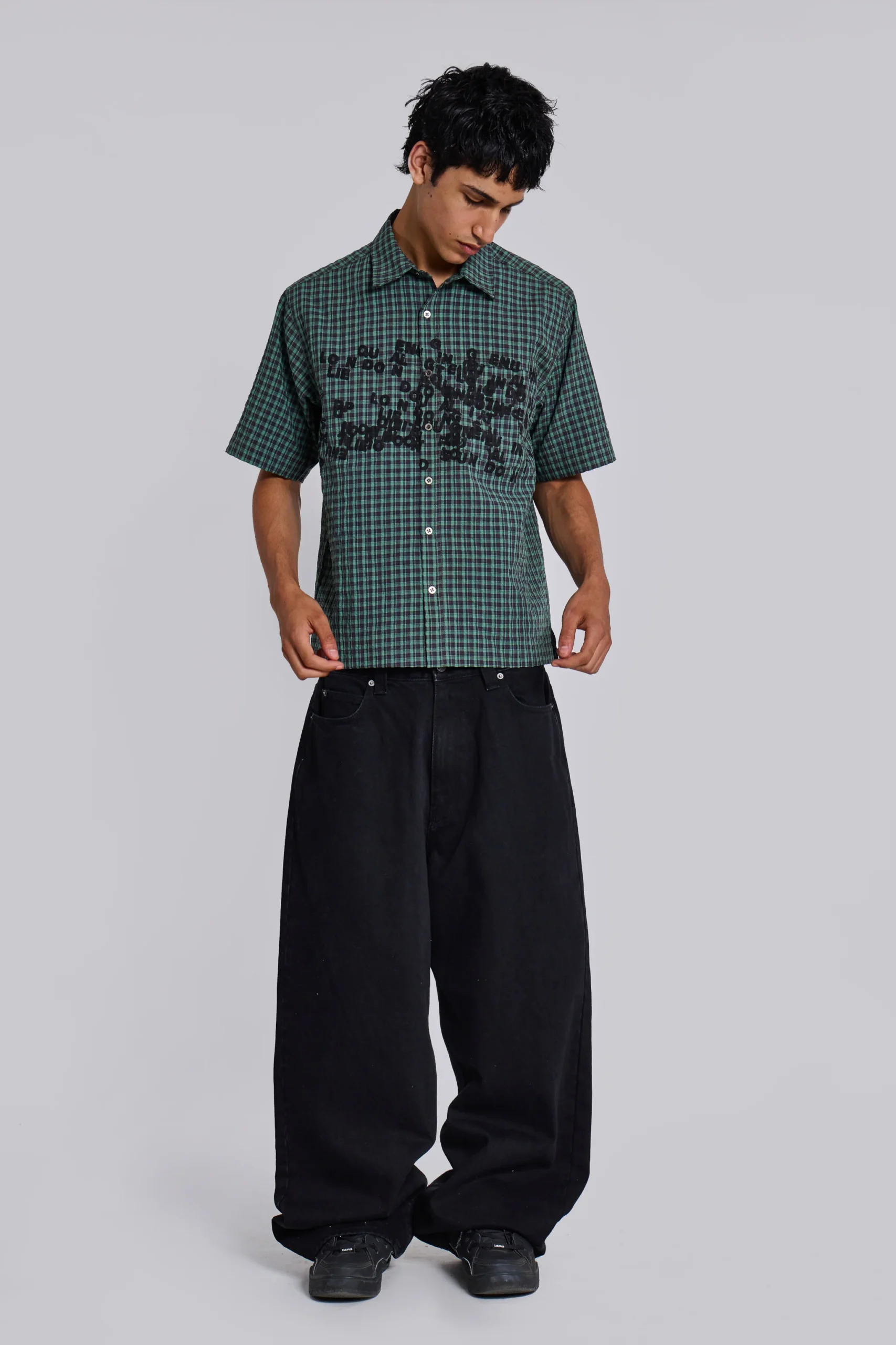 Green Typo Shirt