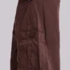 Brown Parachute Cargo Pants