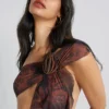 Athena One Shoulder Draped Maxi Dress