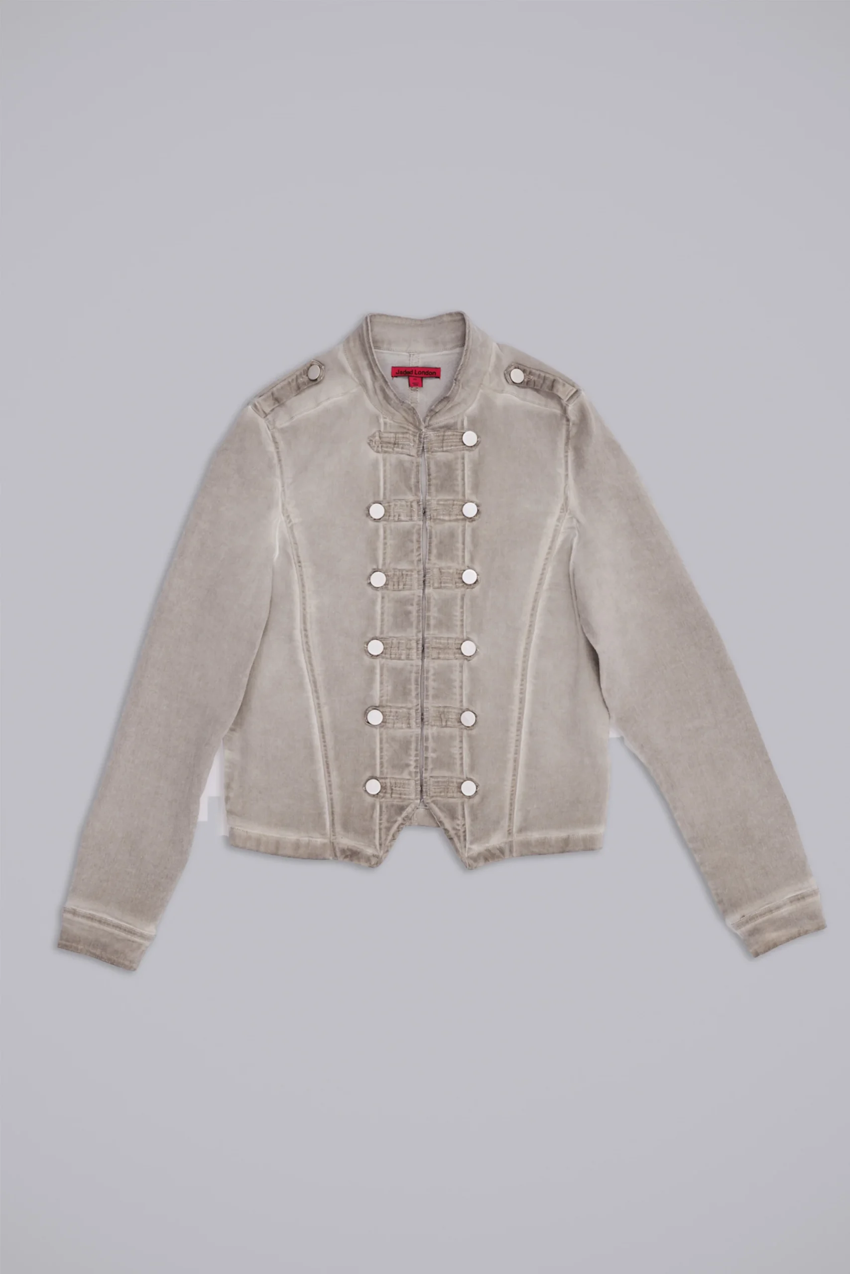 Rebel Military Jacket in Clay