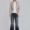 Rebel Military Jacket in Clay
