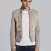 Rebel Military Jacket in Clay