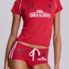 Not Your Cheerleader Football Mini Shorts