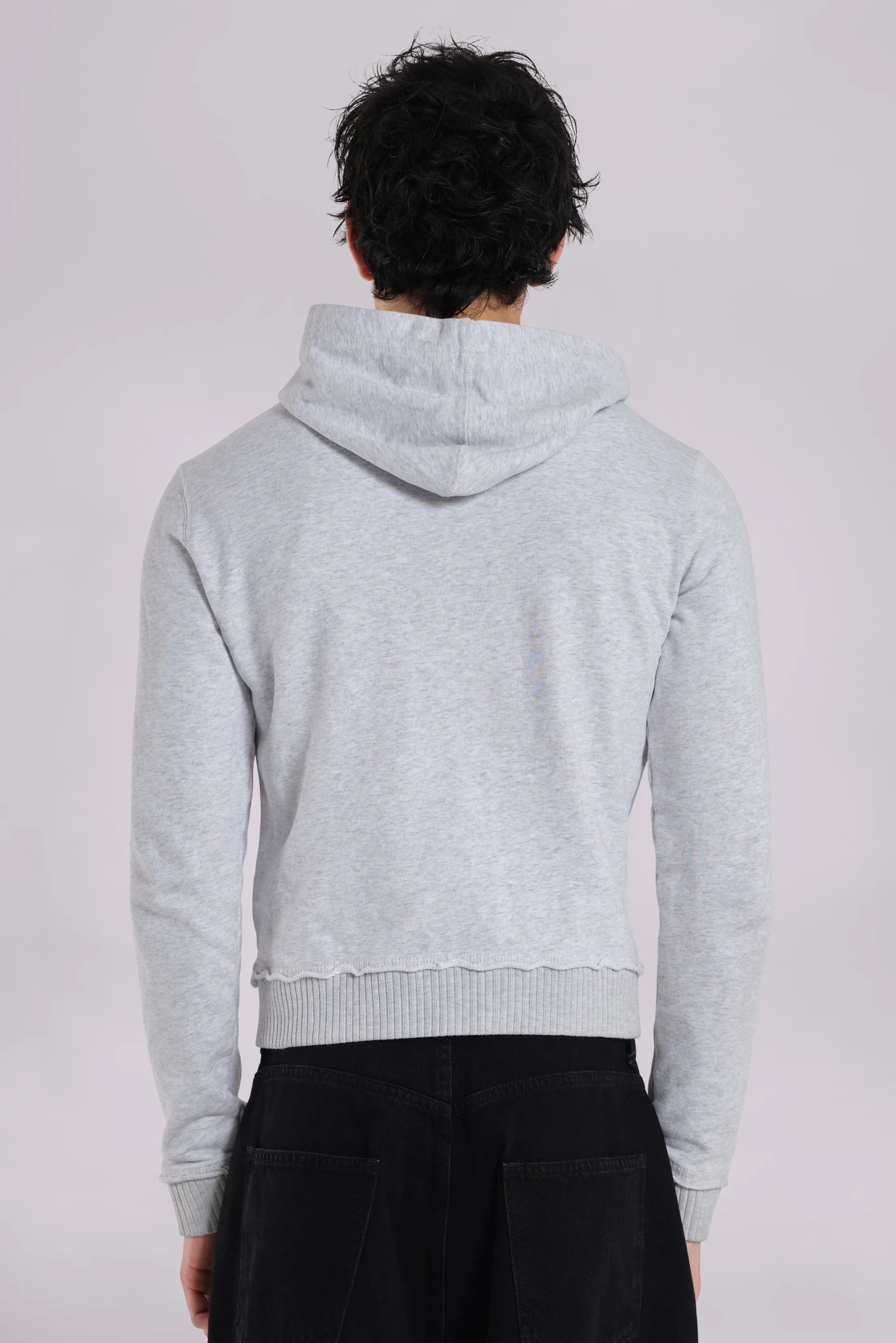 Grey Marl Military Monster Hoodie