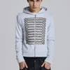 Grey Marl Military Monster Hoodie