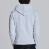 Grey Marl Military Monster Hoodie