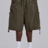 148-khaki-parachute-cargo-baggy-shorts-2.webp Khaki Parachute Cargo Baggy Shorts