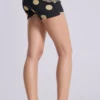 Lola Polkadot Fold Over Waistband Mini Shorts