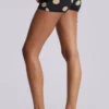 Lola Polkadot Fold Over Waistband Mini Shorts