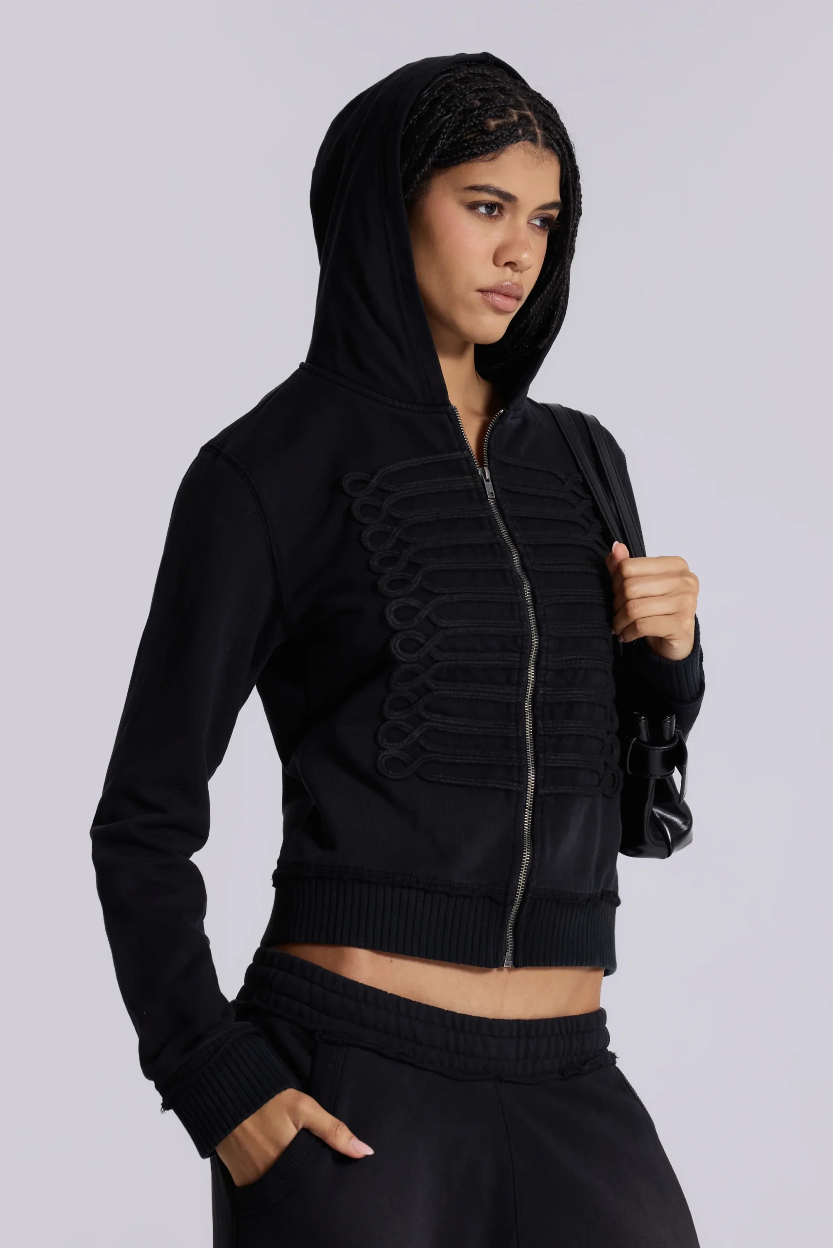 Black Military Monster Hoodie