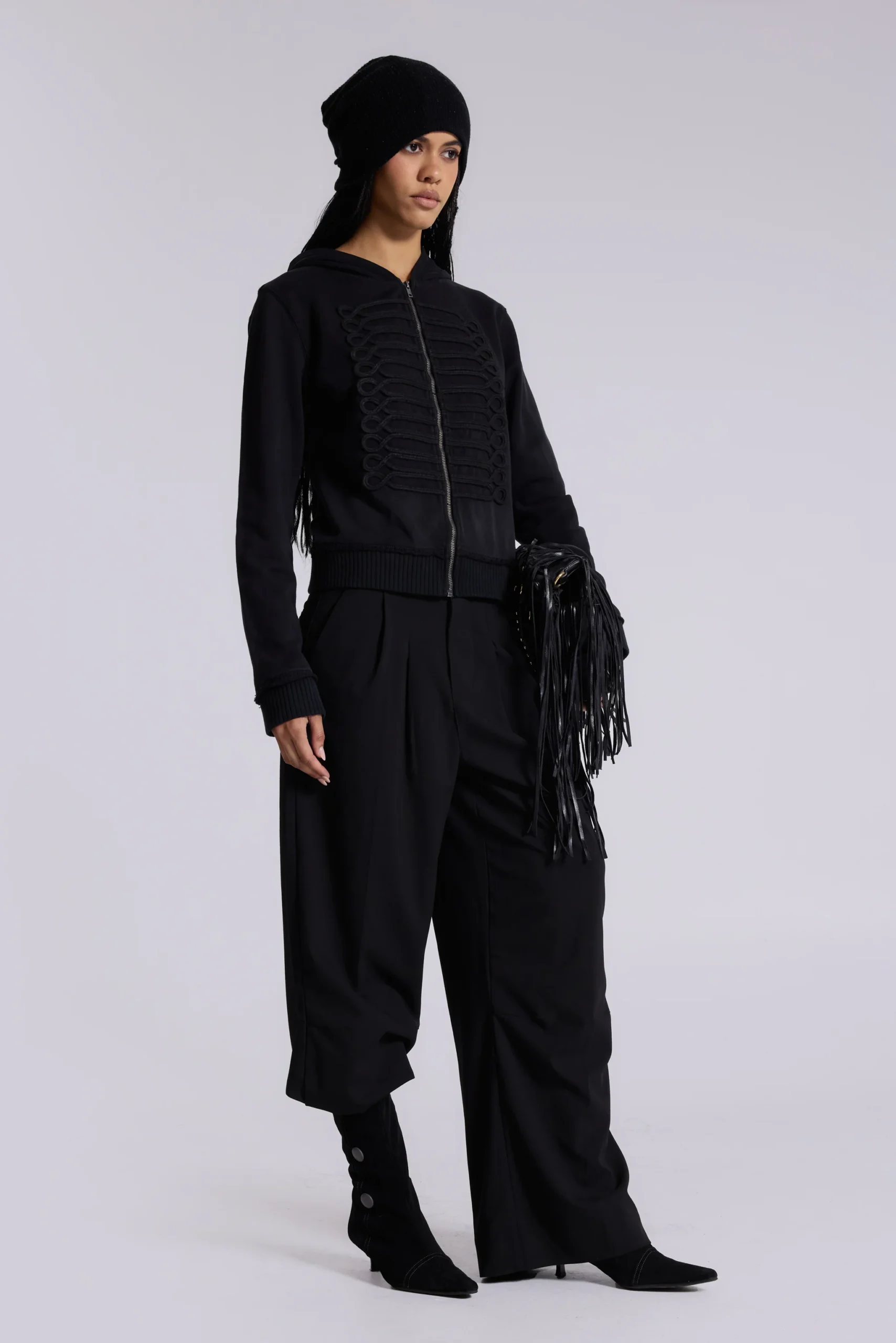 Black Military Monster Hoodie