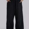 Black Baggy Monster Joggers