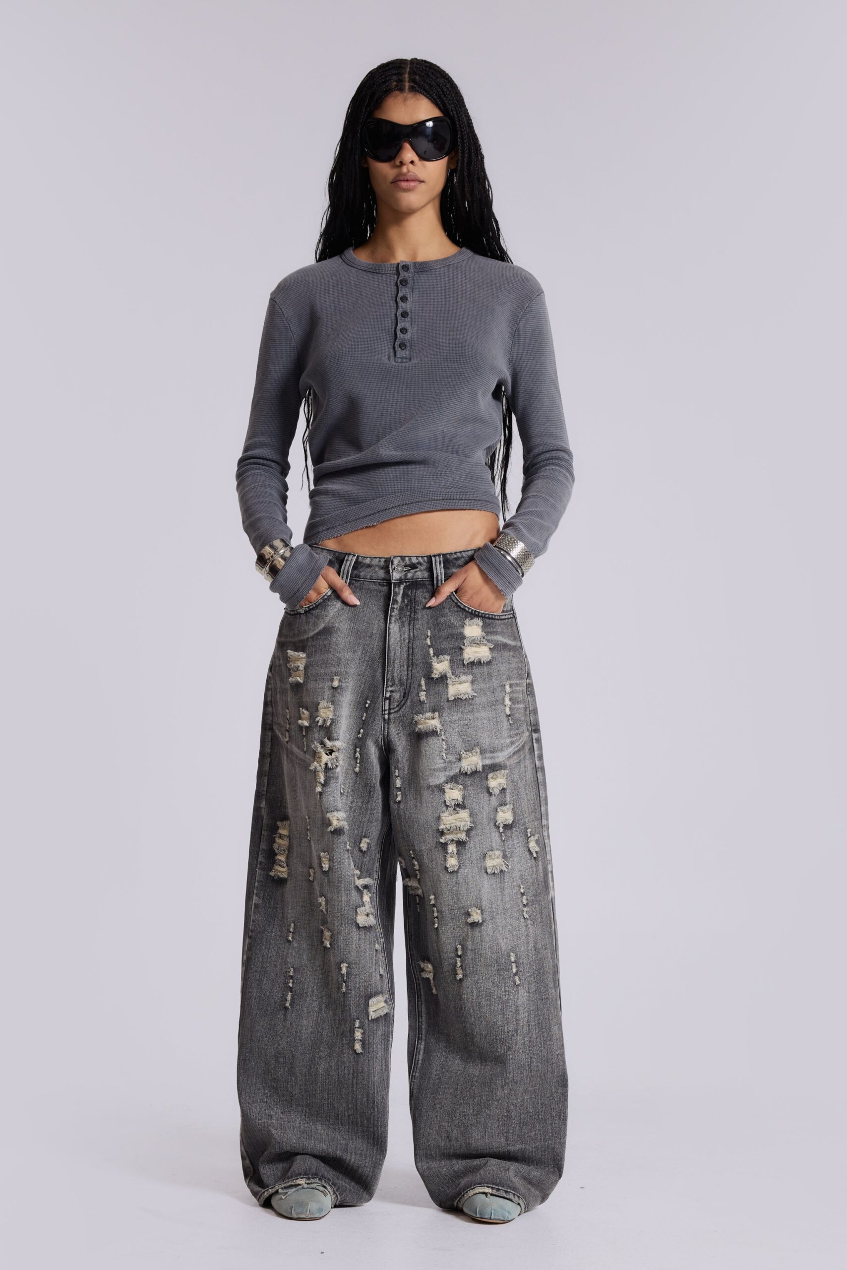 Bullet Hole XL Colossus Jeans