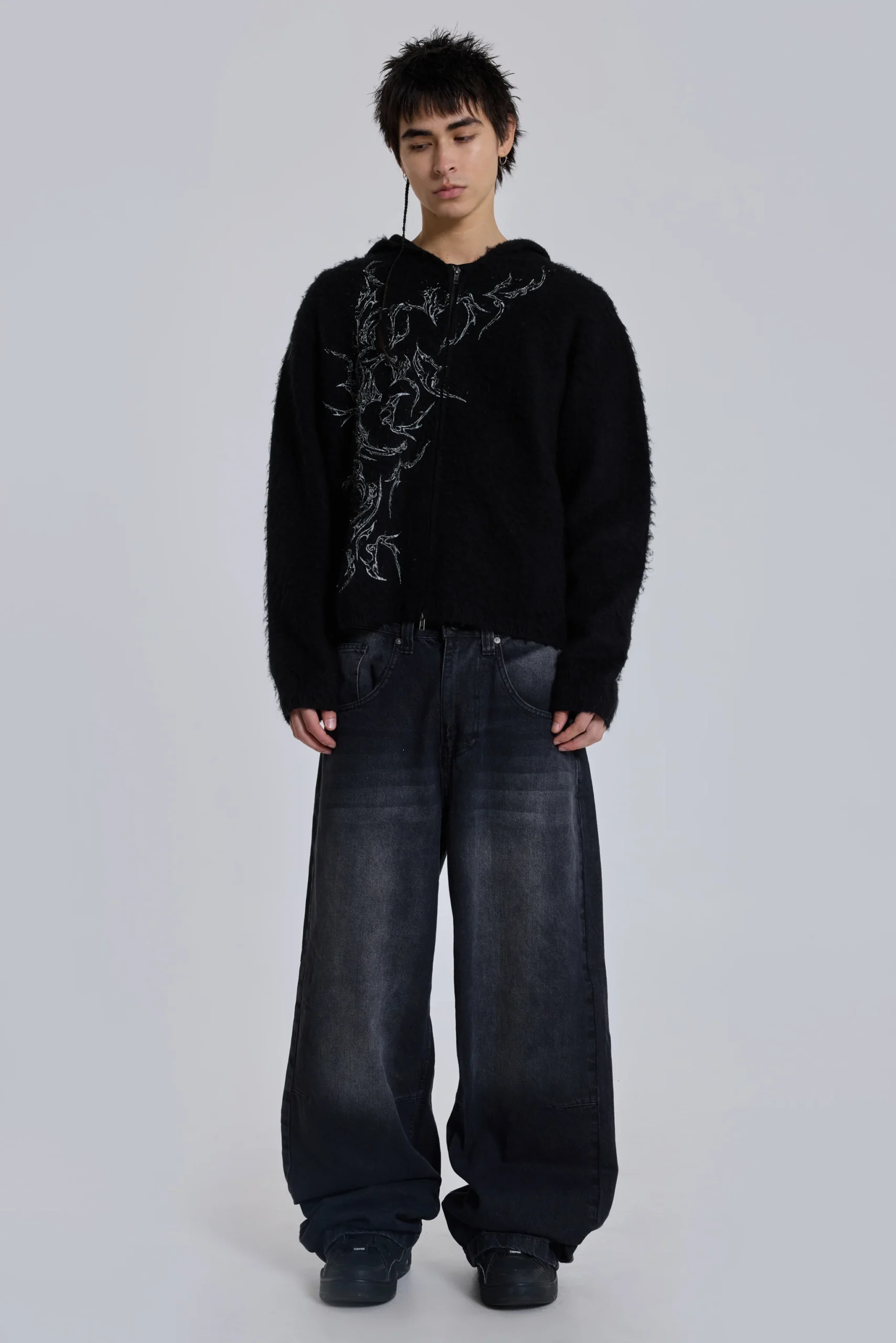 Washed Black Colossus Jeans