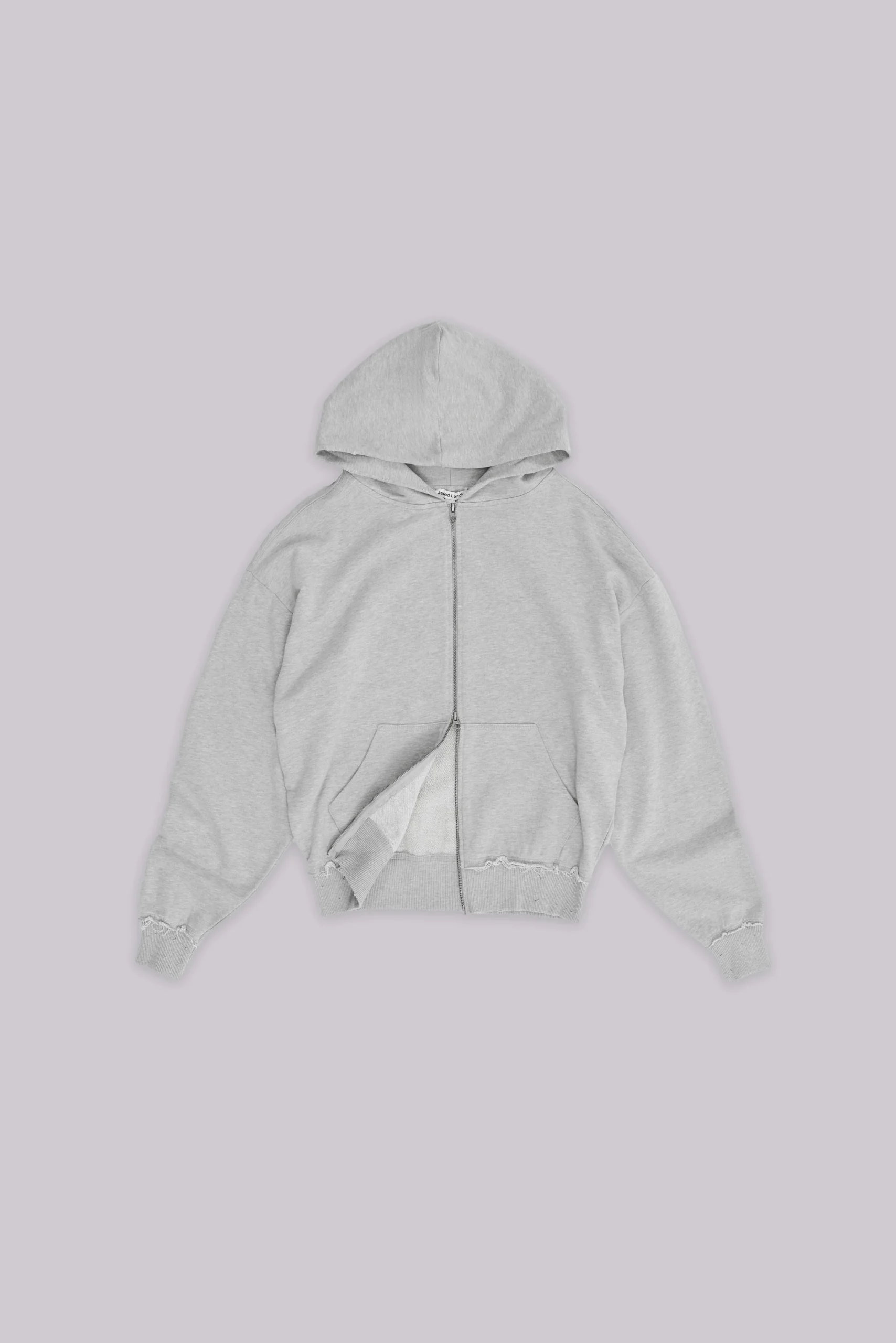 Grey Marl Oversized Monster Hoodie