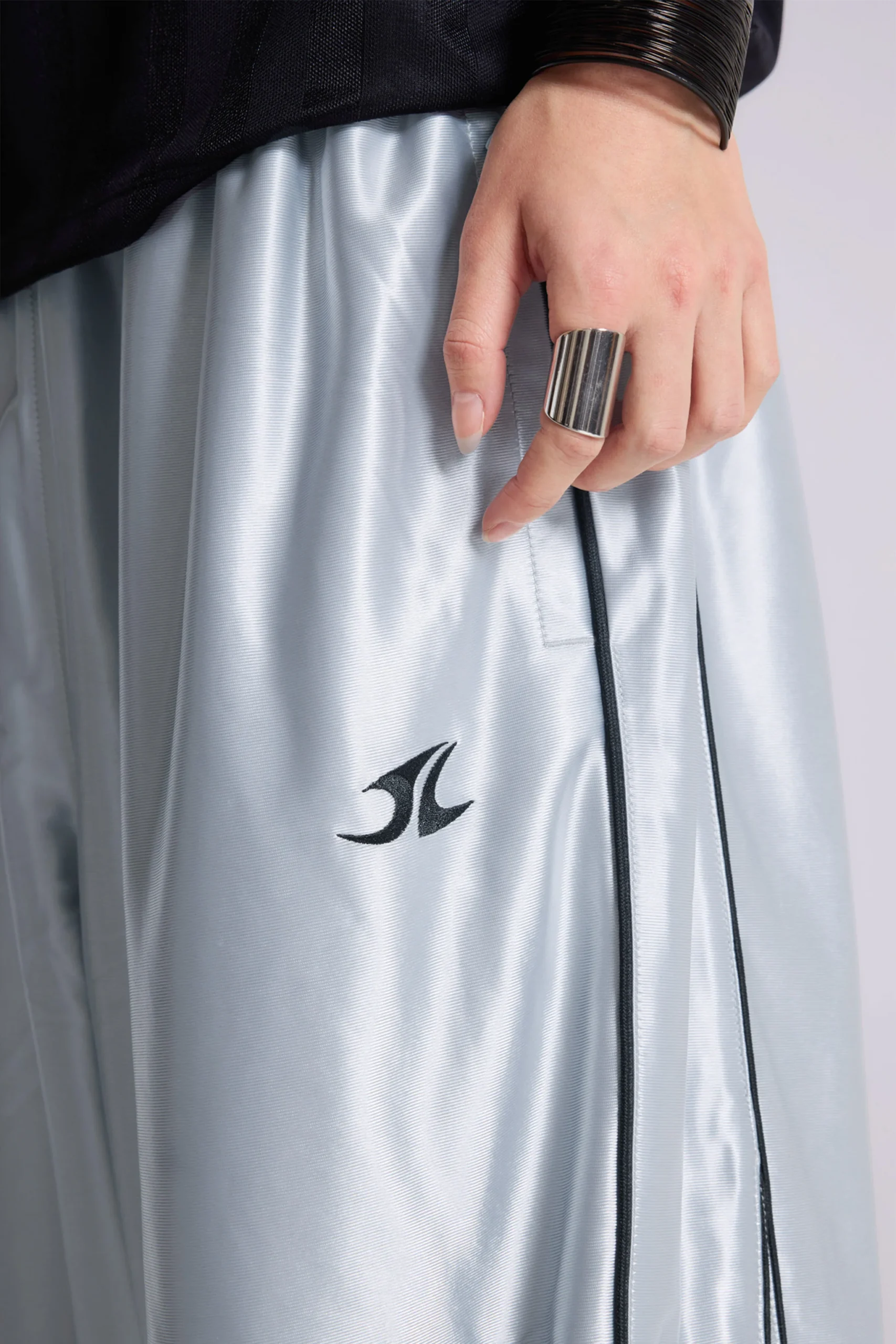Metallic Vapor Joggers